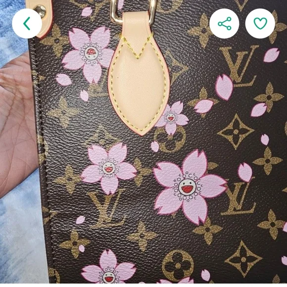 Floral Mini Bag in Brown and Pink - Picture 3 of 10